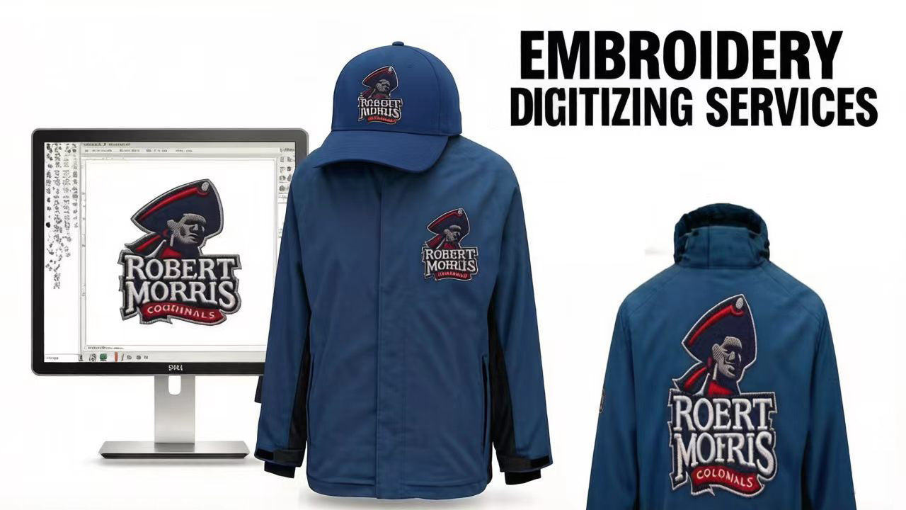 Embroidery digitizing